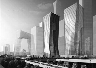 CBD6栋待建高楼齐申请 长个  最高拟长至405米