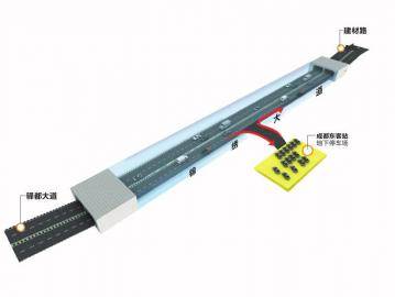 1860米 成都最长下穿隧道明日通车