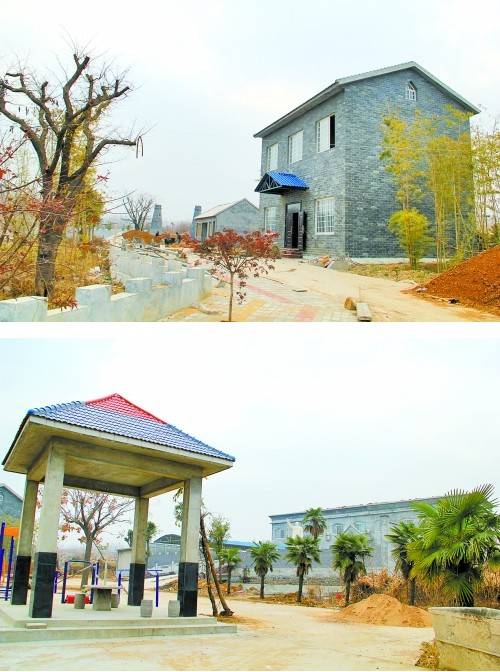 贫困县村主任圈地60亩建庄园 被查后仍在建设 图 