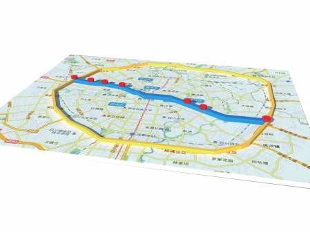 蜀都大道西段11日起半幅封闭施工 7路口分流