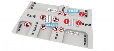 成都地铁4号线施工 市中心多条路限行或单行