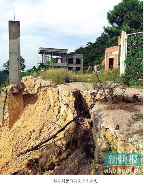 东莞一森林公园惊现22栋私人别墅 负责人称管不了