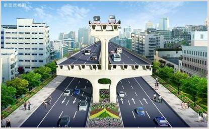 成温路射线首个承台今日浇筑