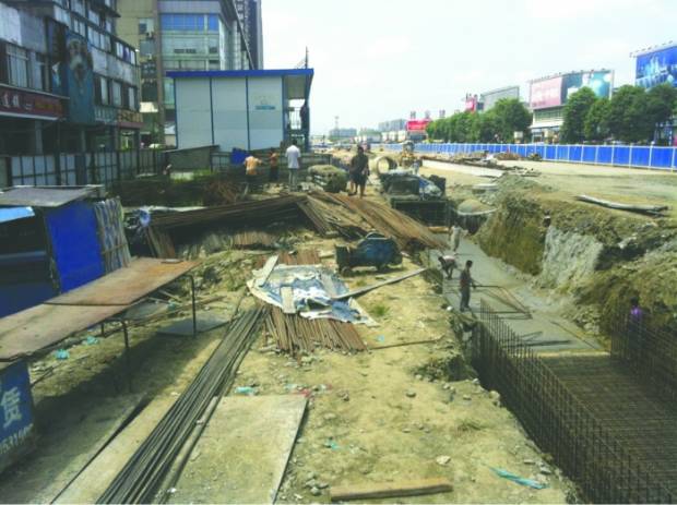 交大路下穿隧道周五主体开挖 预计今年10月底完工