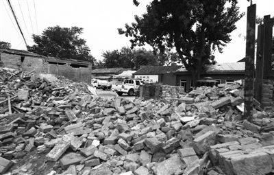 溥仪旧居被拆系因暴雨成危房