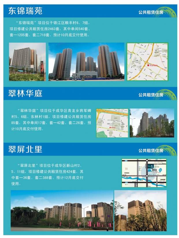 成都住房保证项目项目展示及申请攻略