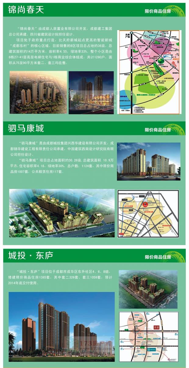 成都住房保证项目项目展示及申请攻略