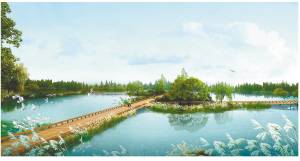 4500亩江安湖将成成都市区最大湖 5月底迎客