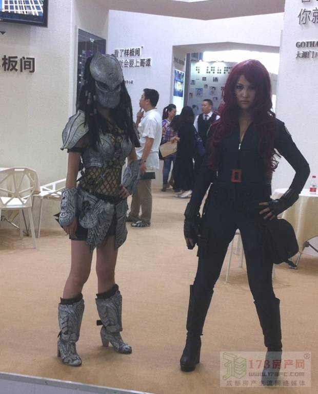 房交会现场照片之内场趣味篇