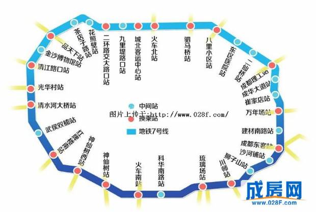 成都首条地铁环线7号线获批