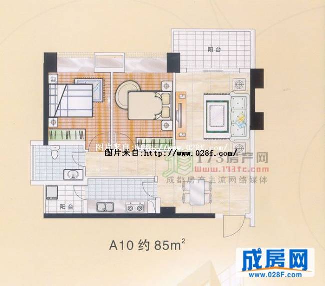 凤栖桐户型图,点击放大