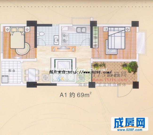 凤栖桐户型图,点击放大
