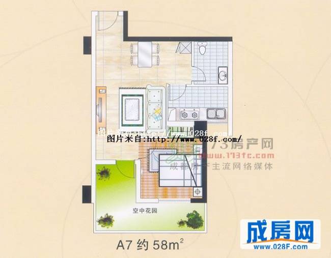 凤栖桐户型图,点击放大