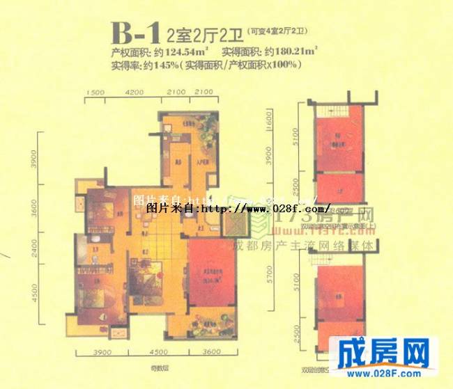 金色海伦户型图,点击放大