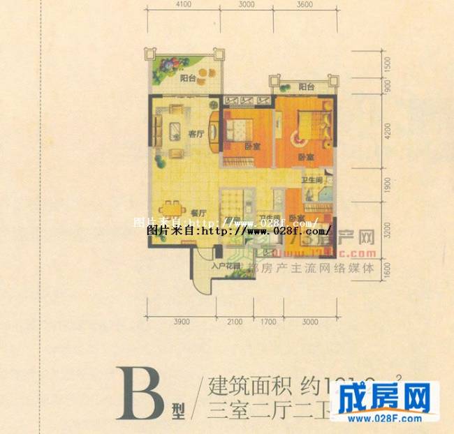 中华名园3波西卡诺户型图,点击放大