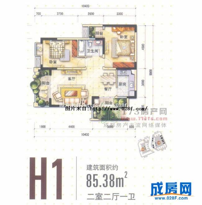 中华锦绣户型图,点击放大