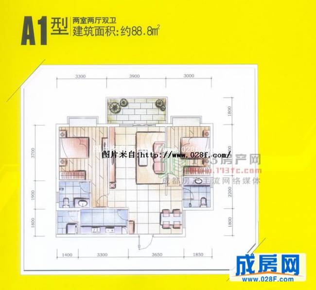 金牛花园户型图,点击放大