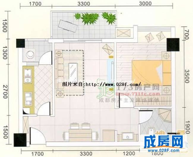 楠庭理想户型图,点击放大