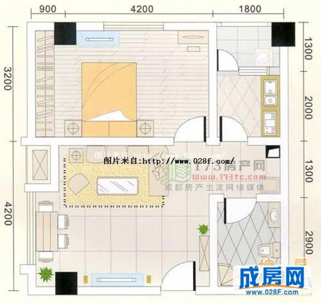 楠庭理想户型图,点击放大