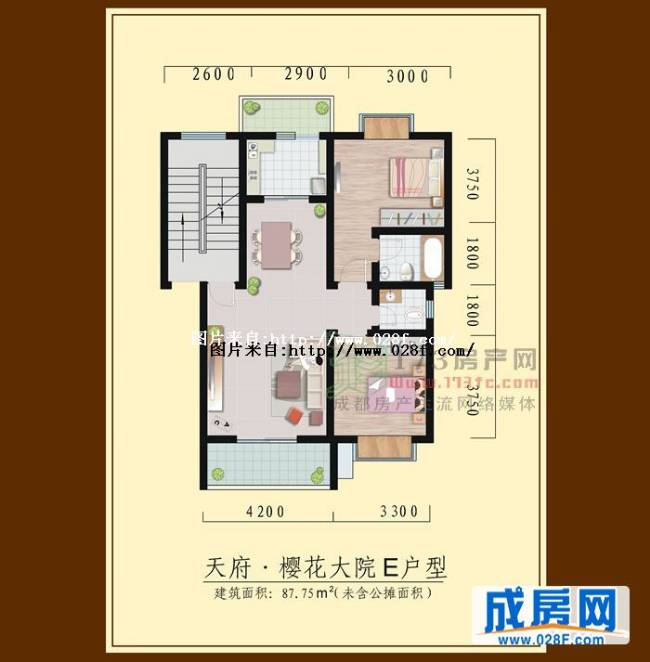 天府樱花大院户型图,点击放大