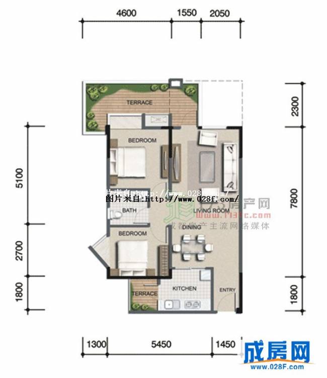月光诚品户型图,点击放大