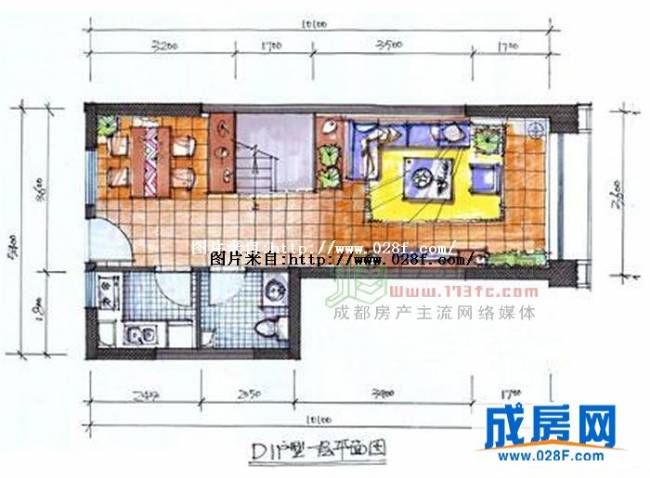 荷里活户型图,点击放大