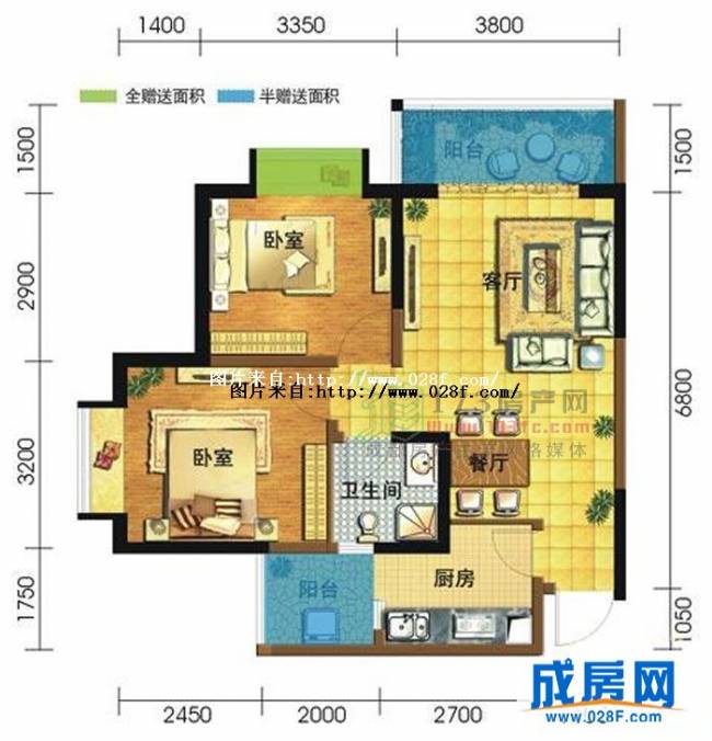 我的大学户型图,点击放大