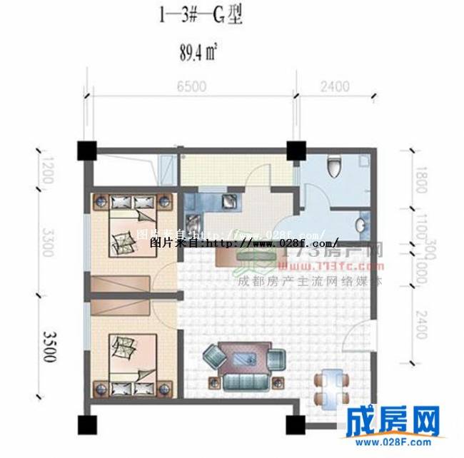金府国际户型图,点击放大