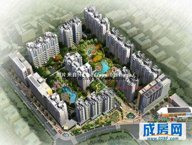 旺府豪庭小区环境,点击放大