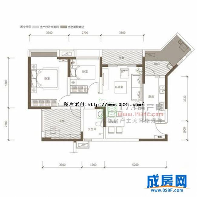 龙湖三千城户型图,点击放大