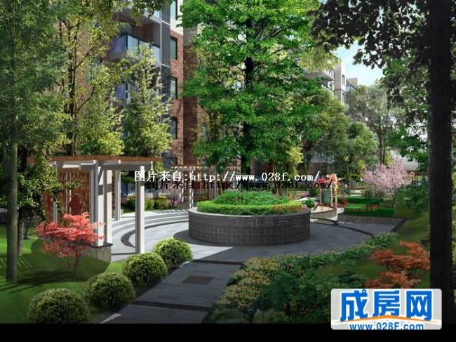 汉唐新城小区环境,点击放大