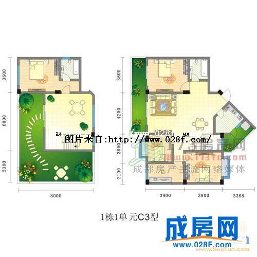 恒丰雅苑户型图,点击放大