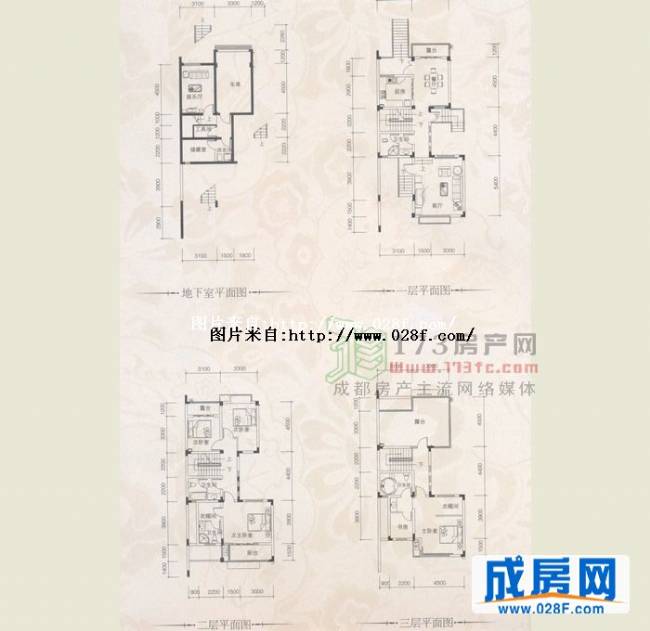 美泉纪户型图,点击放大