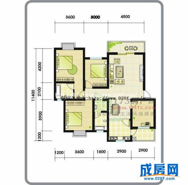 渭水尚苑户型图,点击放大