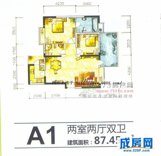 芙蓉名城户型图,点击放大
