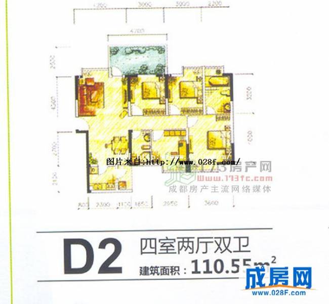 芙蓉名城户型图,点击放大