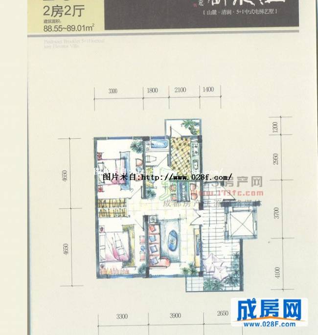 景顺·山水间户型图,点击放大