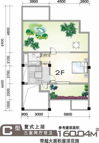 纬度18户型图,点击放大