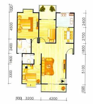 丽阳嘉园3期户型图,点击放大