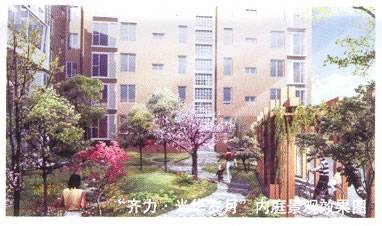 齐力光华岁月·碧水湾小区环境,点击放大