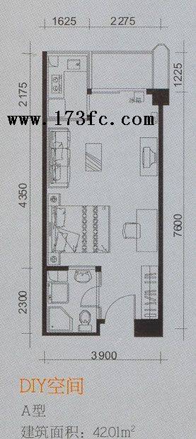 钱江·铂金时代户型图,点击放大