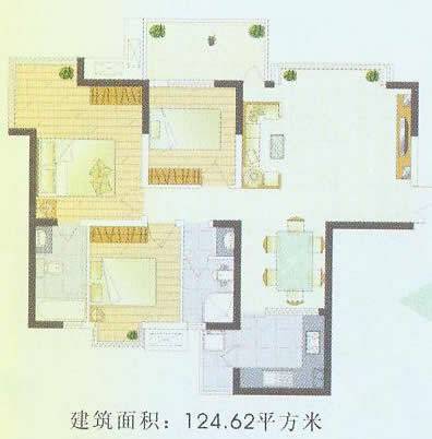 世纪朝阳户型图,点击放大