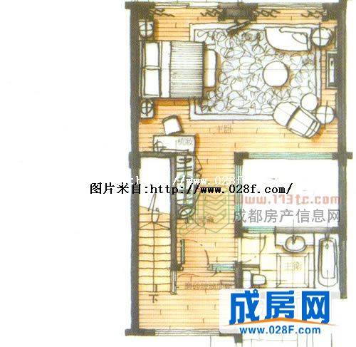 倾城莲花户型图,点击放大