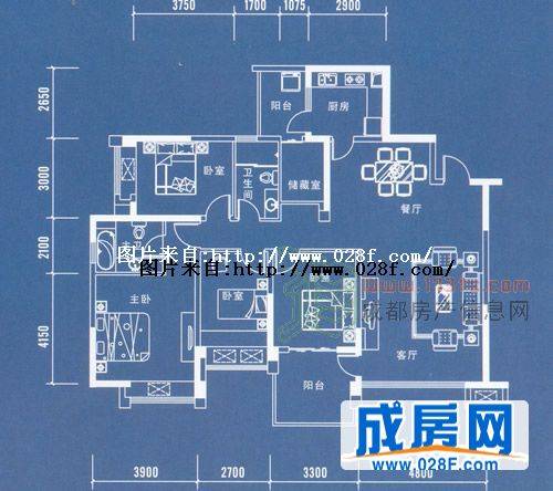 晶蓝半岛户型图,点击放大