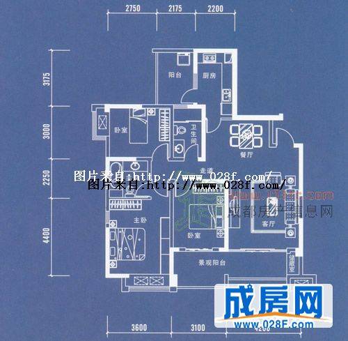 晶蓝半岛户型图,点击放大