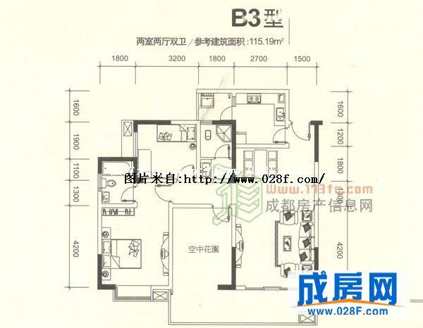 八里阳光户型图,点击放大