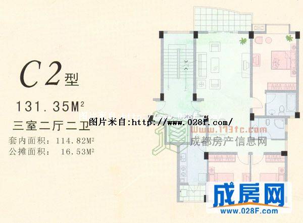 金沙顺苑户型图,点击放大