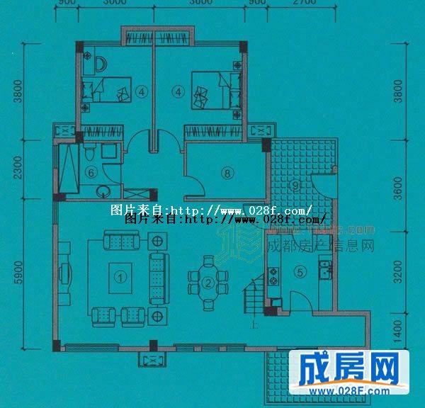 万科双水岸户型图,点击放大