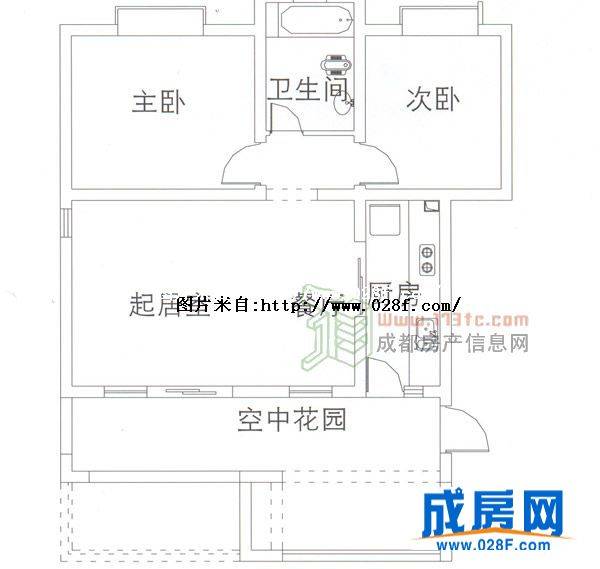 堰上户型图,点击放大