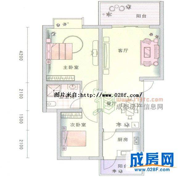 新航印象户型图,点击放大